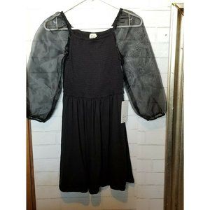 205 Collins Juniors Sz XL Dress Puffy Sleeve